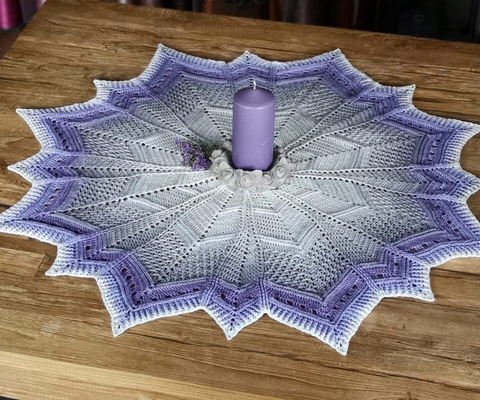 Häkelanleitung Stern Malaika - Bild 8