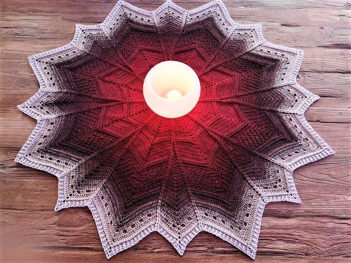 Häkelanleitung Stern Malaika