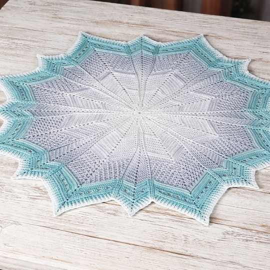 Häkelanleitung Stern Malaika