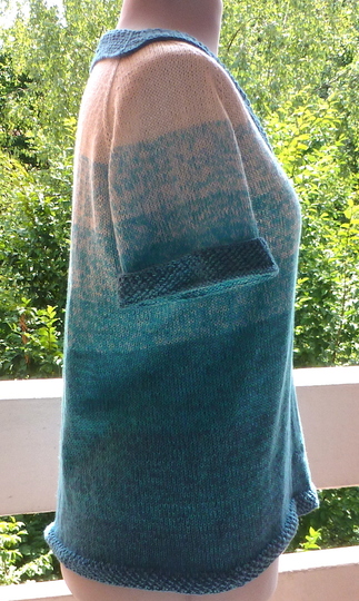 Collory - Sommerpulli aus Farbverlaufsgarn