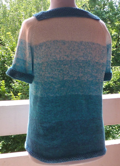 Collory - Sommerpulli aus Farbverlaufsgarn