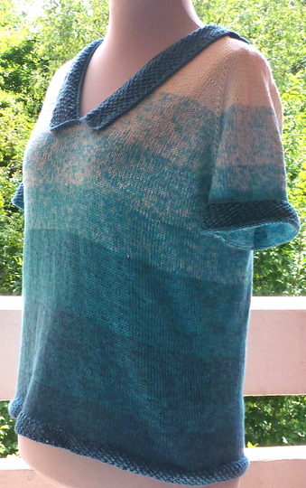 Collory - Sommerpulli aus Farbverlaufsgarn