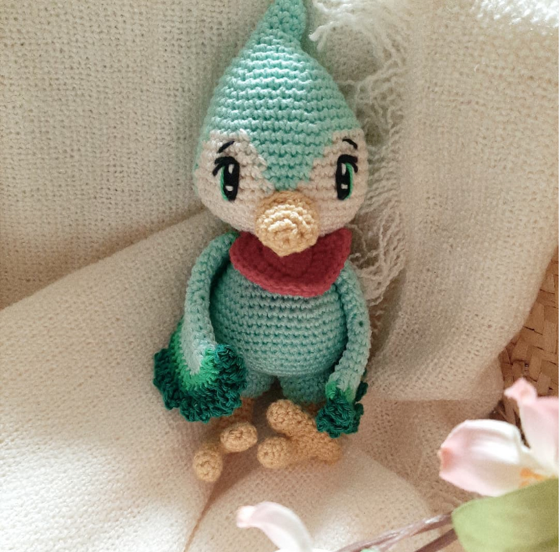 Häkelanleitung Vogel "Tori" | Sprache: Deutsch