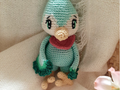 Häkelanleitung Vogel "Tori" | Sprache: Deutsch