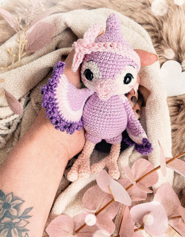 Häkelanleitung Vogel "Tori" | Sprache: Deutsch