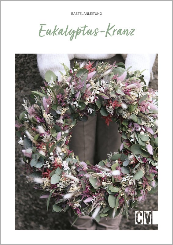 Floral Hoop Eukalyptus Blumenkranz/Dekokranz