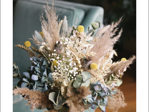 Trockenblumenstrauß/Deko aus Trockenblumen