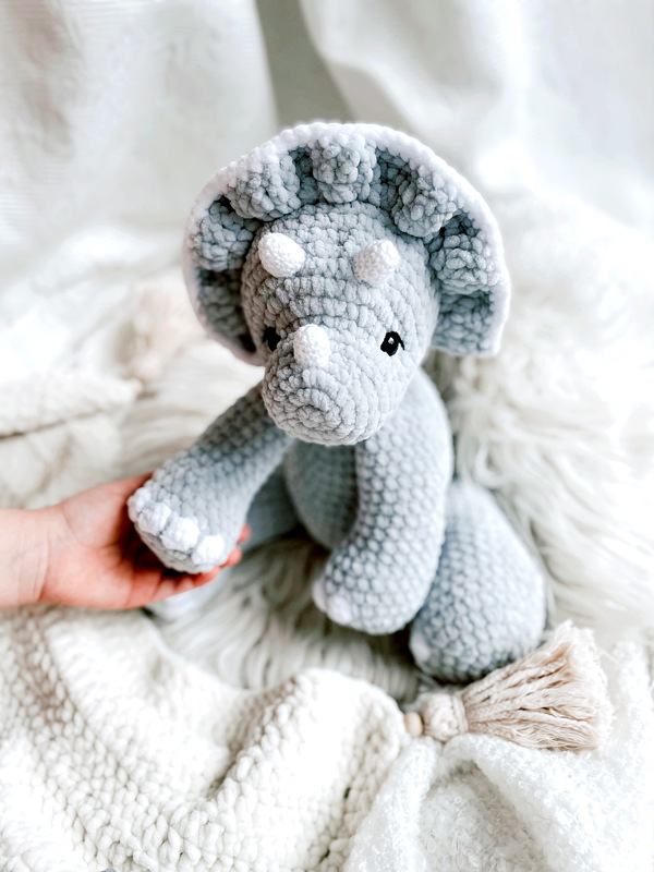 Häkel - Anleitung/Pattern Triceratops Theo & Jule *Amigurumi* deu./engl.