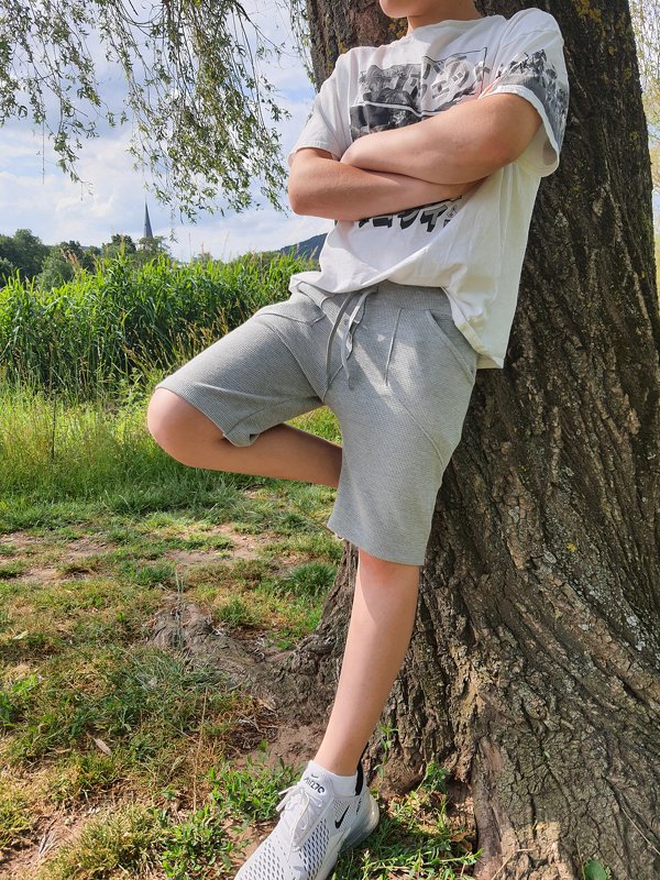 lovely baggy pants 50-104 Schnittmuster Hose Shorts Biesen Schleife Teilung - Bild 8