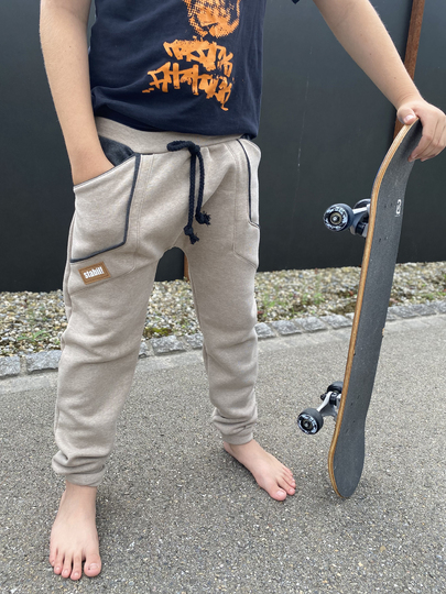 lovely baggy pants 110-164 Schnittmuster Hose Short Biesen Schleife Teilung