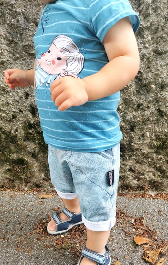 lovely baggy pants 110-164 Schnittmuster Hose Short Biesen Schleife Teilung