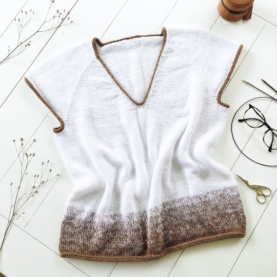 Strickanleitung – RVO-Shirt IVY - Größen XS - 2 XL No. 250