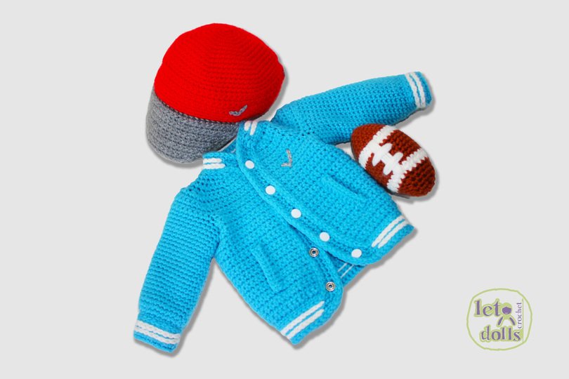 24 inch crochet doll pattern PDF, XL amigurumi doll, Meet Shawn!