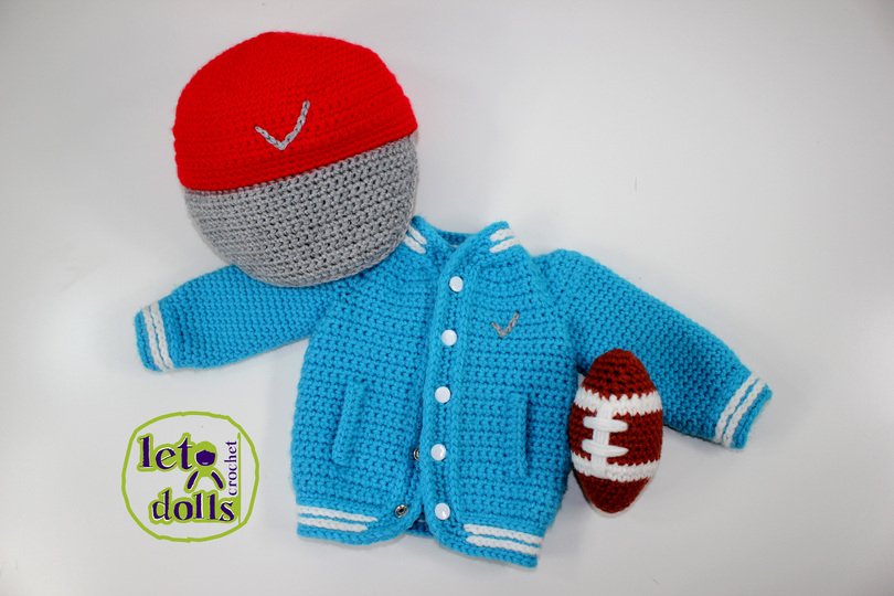 Shawn, XLarge Crochet Doll Pattern, Amigurumi, 24"/ 61 cm Tall