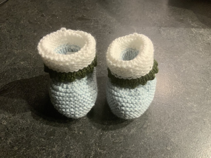 Babyschuhchen für Neugeborene