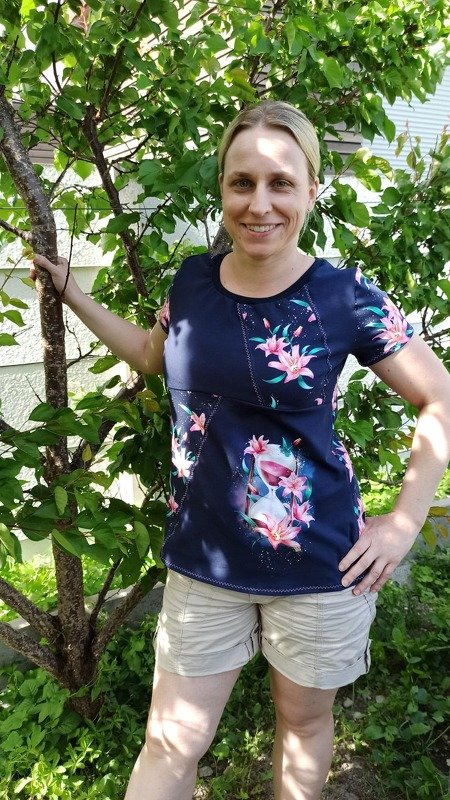 MISS STREIFENMONK Shirt Gr. 32 - 54 inkl. A0 - Bild 4