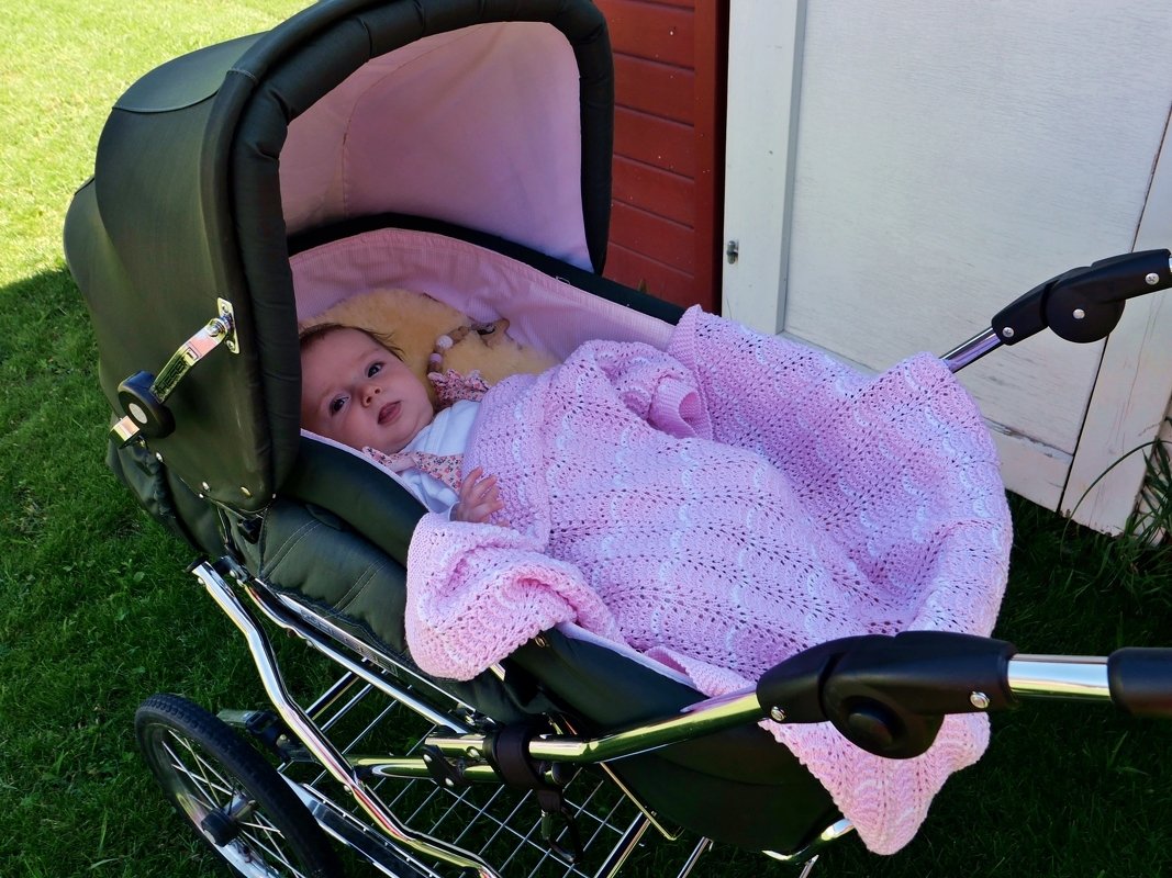 Strickanleitung Sommer-Babydecke Little Princess - Bild 9