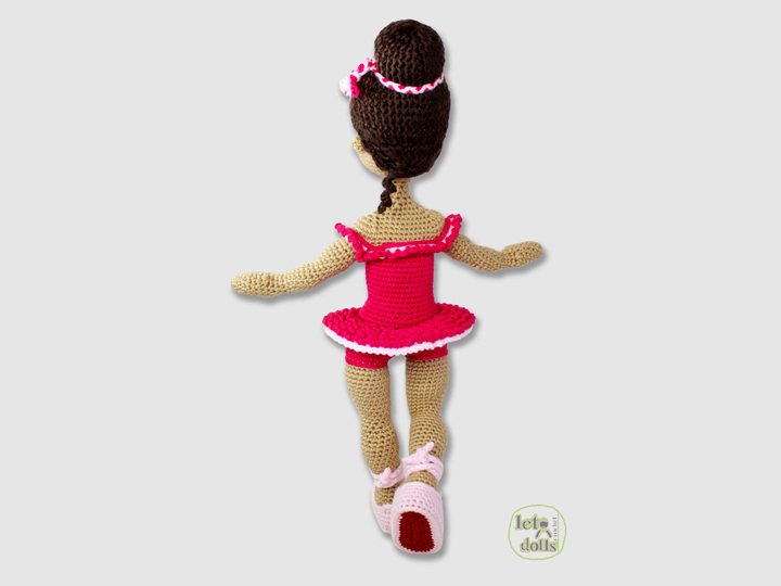 Uma, Medium Crochet Doll Pattern, Amigurumi, 18"/ 46 cm Tall
