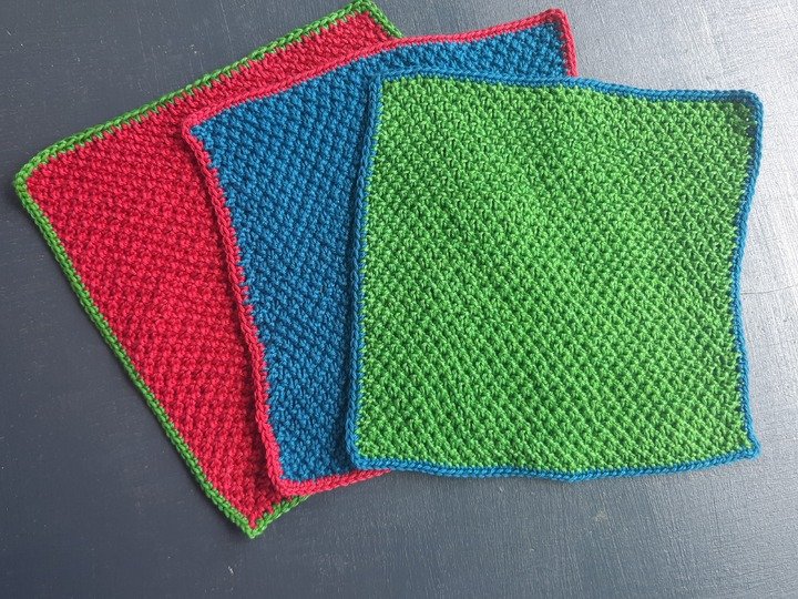 Strickkurs Lektion 1: gestrickte Spültücher