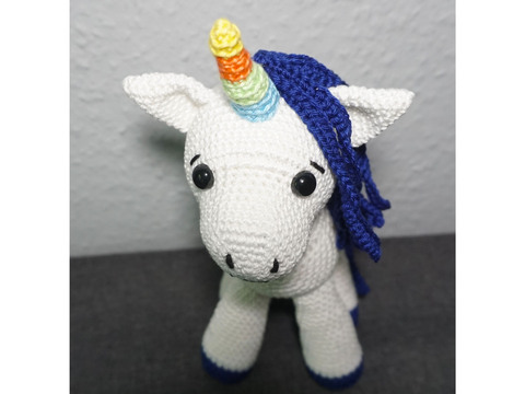 Häkelanleitung für das süße Einhorn Tiny