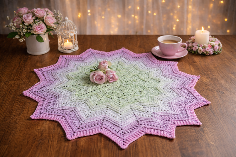 Häkelanleitung Stern Estrella