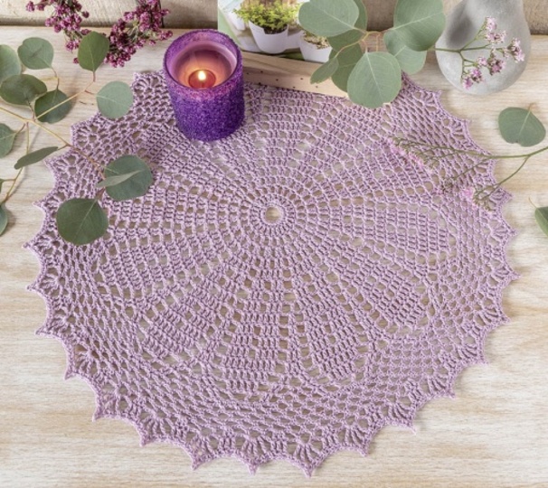 Zarte Blüten in Altrosa - 3-tlg