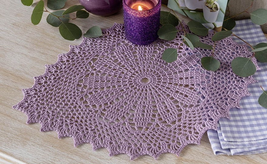 Zarte Blüten in Altrosa - 3-tlg