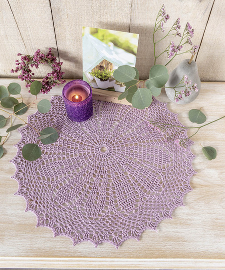 Zarte Blüten in Altrosa - 3-tlg