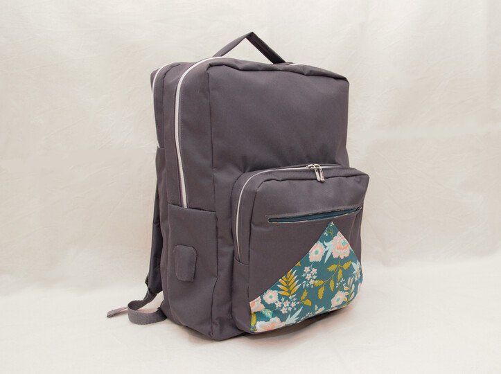 Laptop-Rucksack 17‘‘ – Anleitung & Schnittmuster