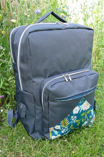 Laptop-Rucksack 17‘‘ – Anleitung & Schnittmuster