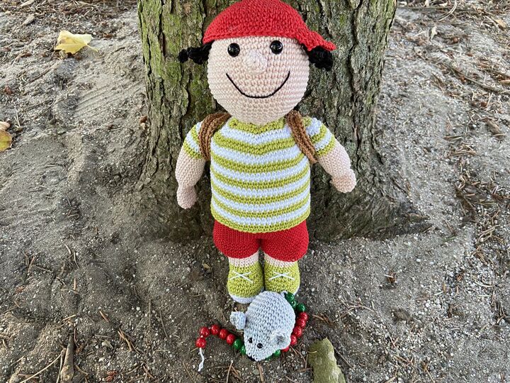 Häkelanleitung - Bastian Buchstabe