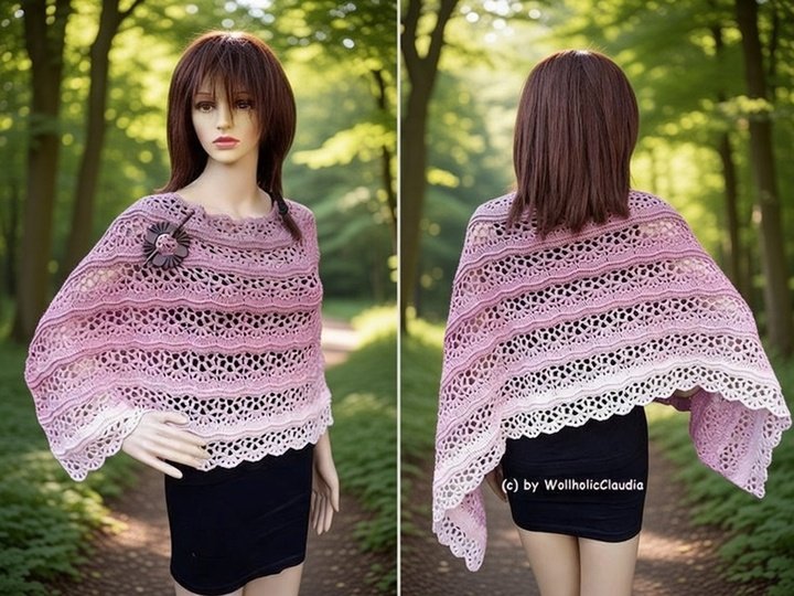 Häkelanleitung Stola "Miss Perfekt" - Größe beliebig