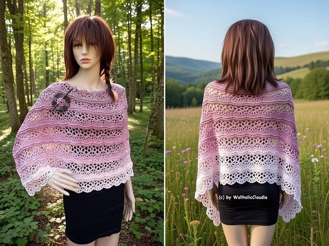 Häkelanleitung Stola "Miss Perfekt" - Größe beliebig - Bild 7