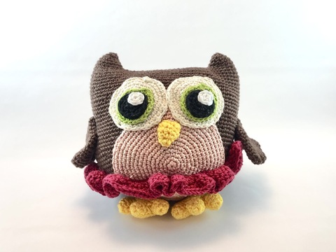 Häkelanleitung Enni Eule