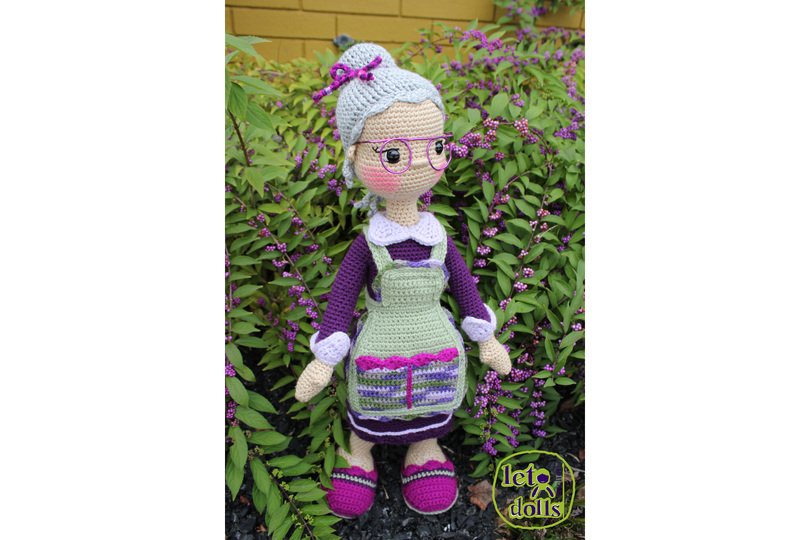 Marilyn, XLarge Crochet Doll Pattern, Amigurumi, 24" /61 cm Tall