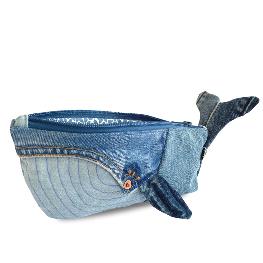 Federmäppchen Wal, Step by Step Fotoanleitung + Schnittmuster