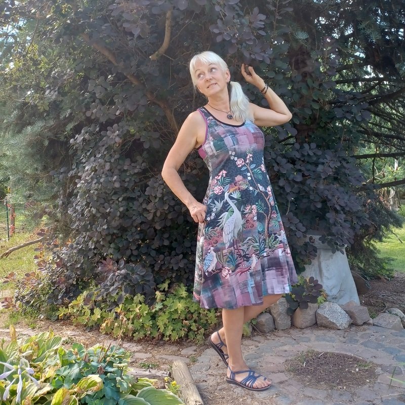 Zinnia TOP  TUNIKA  KLEID  MAXIKLEID mit Raceback Rückenausschnitt