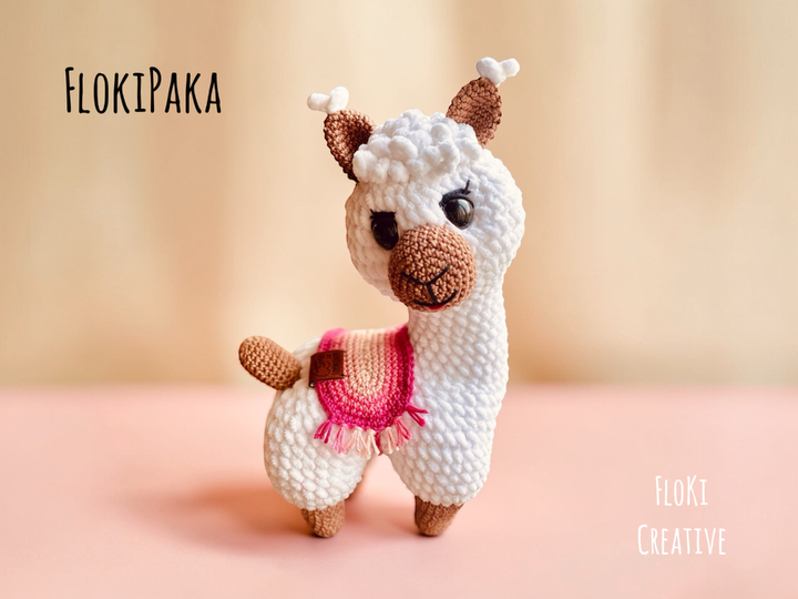Alpaka, Lama, Häkelanleitung, Amigurumi, DIY
