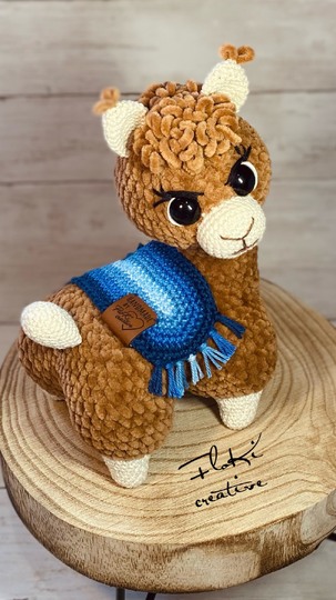 Alpaka, Lama, Häkelanleitung, Amigurumi, DIY