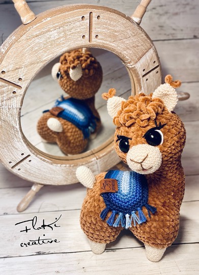Alpaka, Lama, Häkelanleitung, Amigurumi, DIY