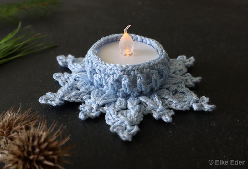 Economy Set Tealight Holders "Let it Snow", "Let it Glow" and "Let it Go"