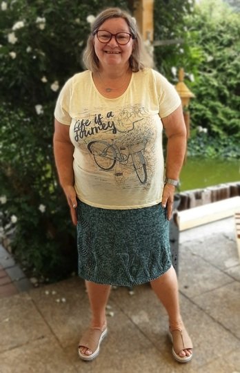 Ajour-Rock "Samsö-Belt" Größe S-XXXXXXL