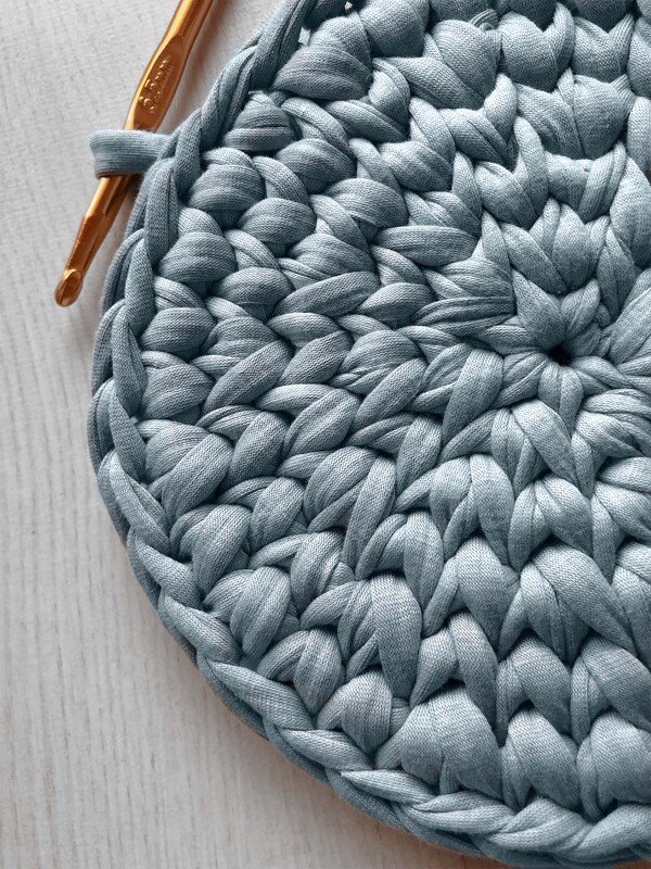 Häkelanleitung: Stabile Körbe häkeln mit Boden - Bild 5