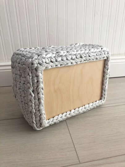 Häkelanleitung: Stabile Körbe häkeln mit Boden