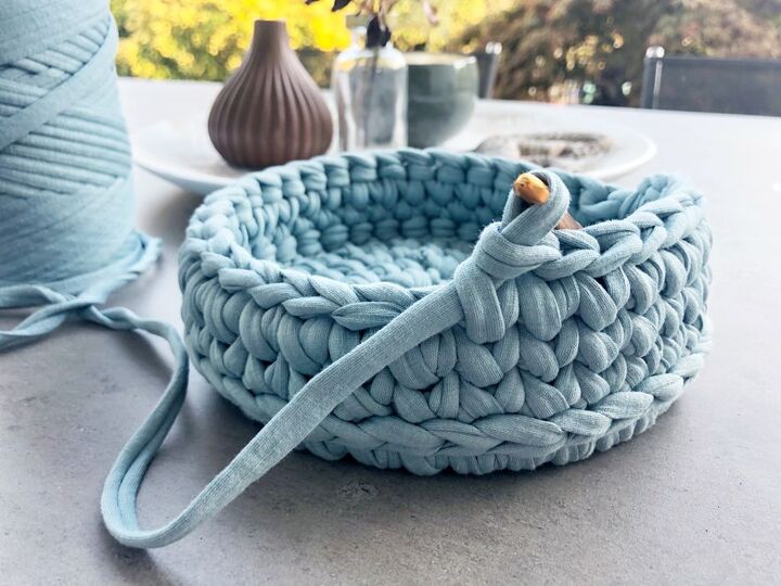 Häkelanleitung: Stabile Körbe häkeln mit Boden