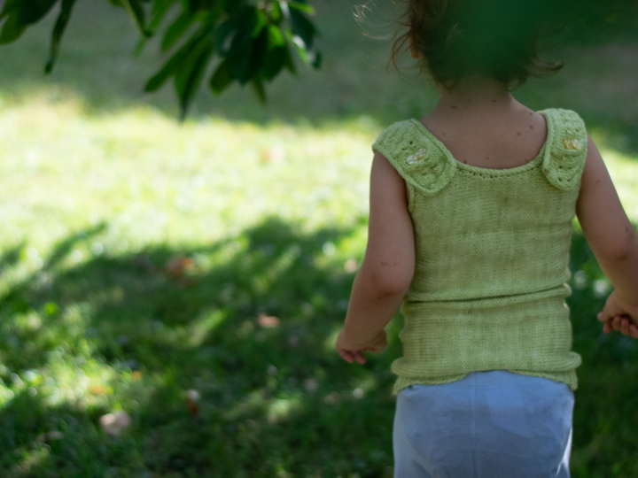 Strickanleitung "Merles Top" für Kinder
