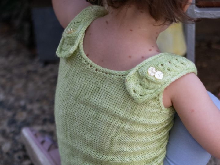 Strickanleitung "Merles Top" für Kinder