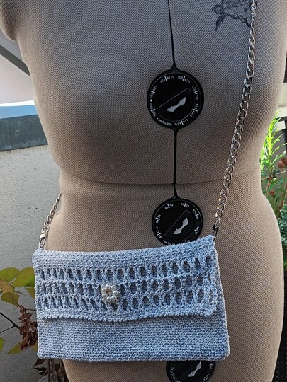 Häkelanleitung für die Tasche oder Clutch "Glamour"