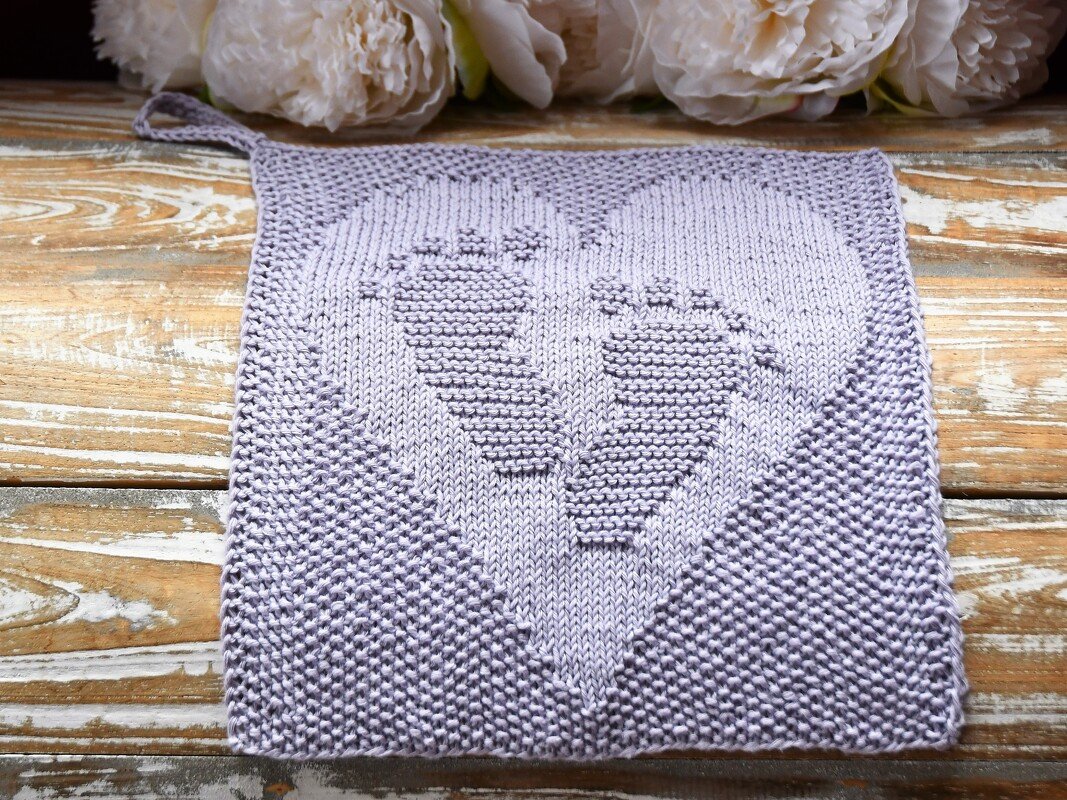 Strickanleitung Waschlappen "Babyfüßchen" - Bild 3