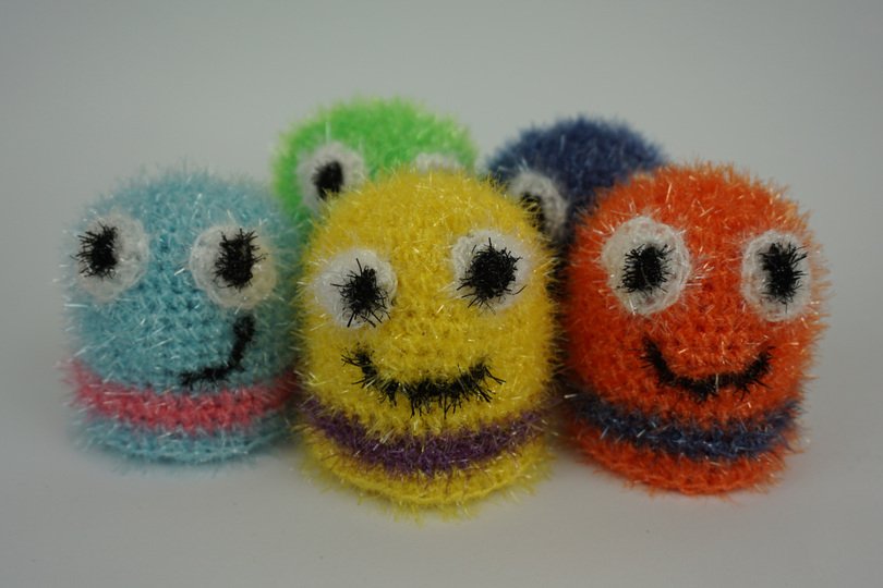 Monsterschwamm Magnus Häkelanleitung